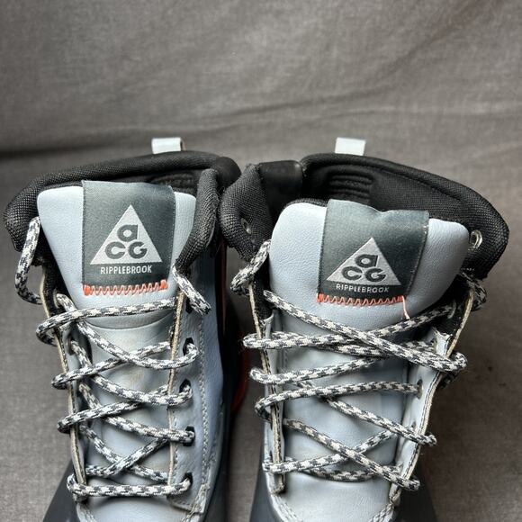 Nike ACG Rain Boots Womens Size 7 Lunarstorm Zip up Ultra Light Blue Coral - Picture 12 of 12